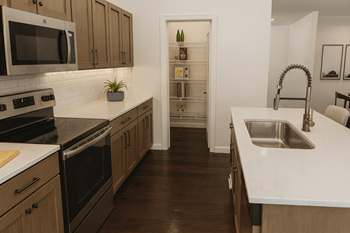 Luxury vinyl plank flooring